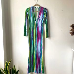 Fashion Nova• Size Med• Multi Colours dress